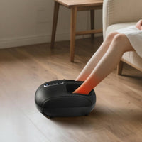 Air Compression Foot Massager Adjustable Intensity Compression Foot Massager Wellness Device Heat Home Appliance for Floor Use