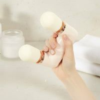 Double-Head Fascia Lightweight Mini Muscle Massager 5 Speed Modes for Women