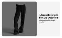 Split-Hem Trousers Extra Long Length Costume Clothing for Cosplay Events