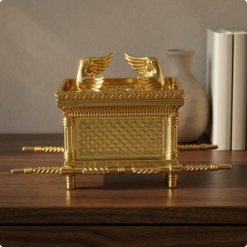 Ark of the Covenant Ornament Electroplated Home Decor Embossed