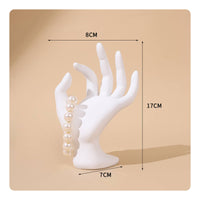3 Pieces Hand Form Bracelet Stand Easy to Clean Home Decor Space Saving