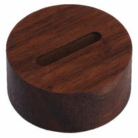 Walnut Wood Band Display Sturdy Wood Band Display rack for Jewelry Store, Shop Counter, Market Stall