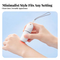Handheld Electric Itch Reliever Portable Anti Itch Device Red Light