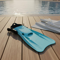Mask Snorkel Fins Set Clear Lens Snorkel Mask and Fins Set Portable for Swimming
