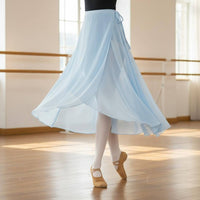 Ballerina Practice Outfit Soft and Comfortable Classical Dance Skirt Dress Skin-Friendly Material Layered Tulle Performance Costume for Beginners