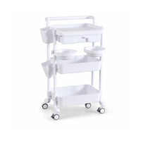 Beauty Trolley Versatile Salon Trolley Heavy Duty for Clinics, Nail Technicians
