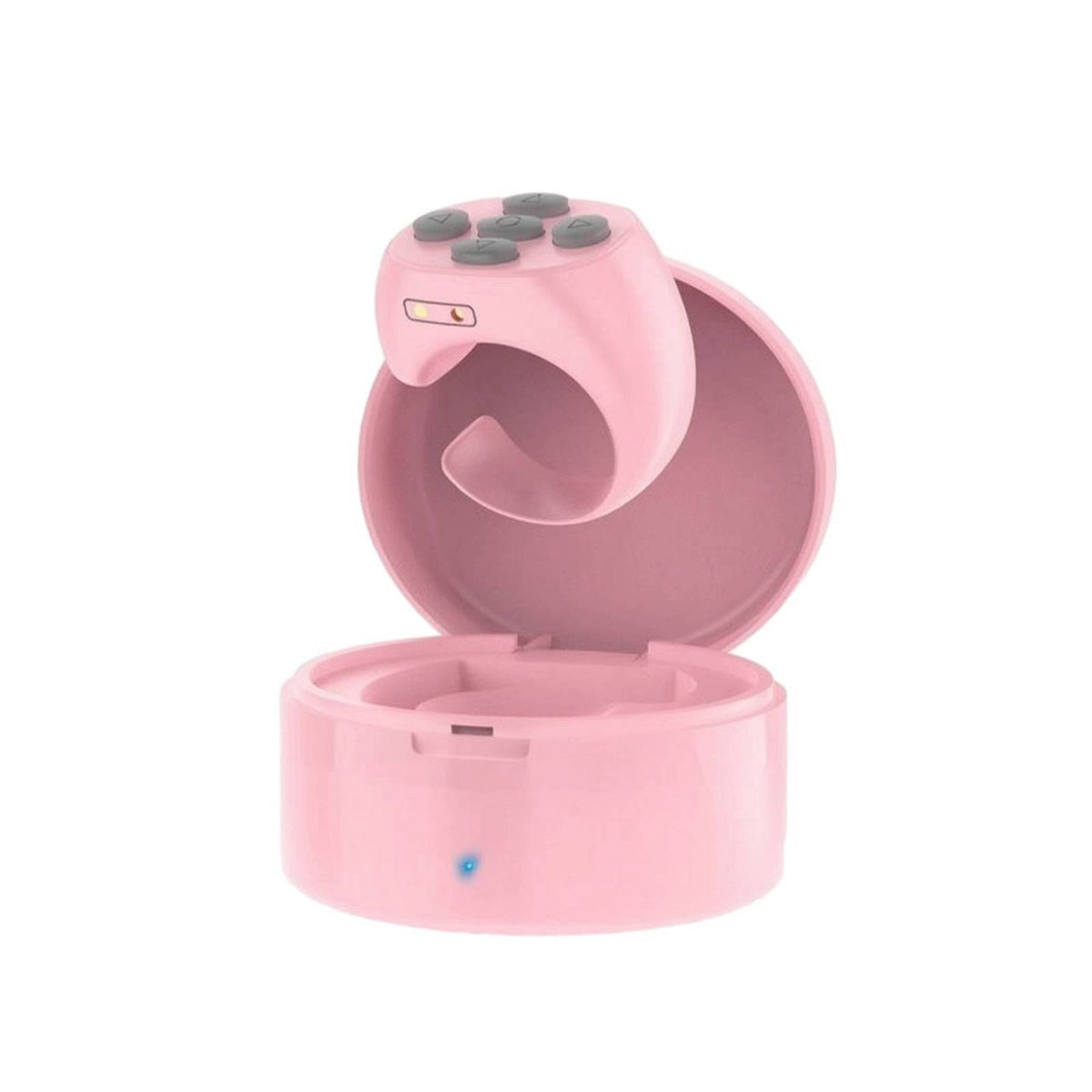 Bluetooth Band Controller with Charging Case One-Handed for Selfies, Vloggers
