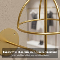Wall Mounted Hat Holder Long-Lasting Wall Mount Hat Holder Minimalist Design