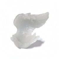 Angel Wing Ornament Holder Textured Bowl Holder Stable Base Home Decoration