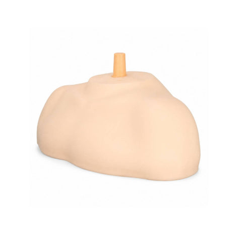 Shoulder Mannequin Base Molded Skin-Toned Hair Styling Head Support