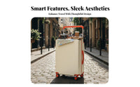 Multi-Function Hardside Luggage 360° rollers Suitcase TSA-Approved Lock