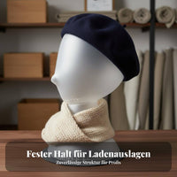 Female Head Model Lightweight Inflatable Mannequin Head Multipurpose for Sellers