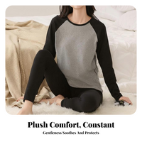 Teen girls thermal long sleeve set