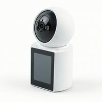 Communication System with Indoor Monitor High Resolution Tabletop Monitor with Camera Visual Communication System Camera