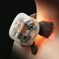 Heated Neck and Shoulder Massager Deep Tissue Massage Device Easy to Carry