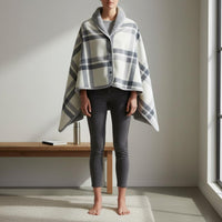 Versatile Rest Blanket Multifunctional Fleece Blanket Extra Thick Home Textile for Office Workers