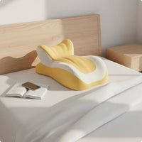 Prone Sleeps Pillow Easy to Washable Reading Cushion Skin-Friendly Material Bed Backrest Pillow for Lounging
