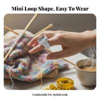 Portable Digital Band Counter Manual Reset Digital Finger Counter Power Saving for Knitters, Muslims, Knitting, Prayer
