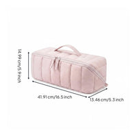 Travel Makeup Bag Organized Compartments Portable Cosmetic Organizer Divider