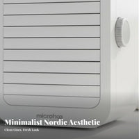 Low Noise Operation USB Water Cooling Fan Humidifies Mini Desk Air Cooler 3 Wind Speeds for Office Workers, Students, Dorm Room, Bedroom