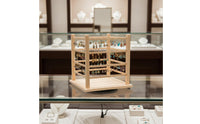 Electric Rotating Earring Stand Stable and Balanced for Boutique Owners