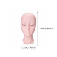Multipurpose Eyelash Practice Head Smooth Surface Makeup Training Head