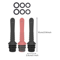 3 Pieces Bottle Neck Bidet Compact Mini Pocket Bidet Easy to Use