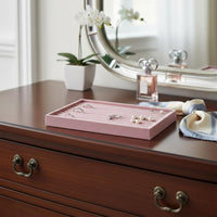 Velvet Band Tray Secure Slots Band Display Tray for Countertop