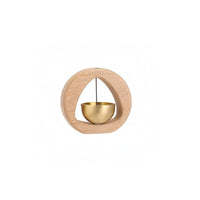 Wooden Wind Chime Solid Wood House Decoration Rounded