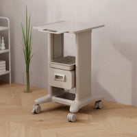 Storage Cart with Drawer Versatile Rolling Storage Cart Compact for Beauticians