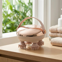 Scalp Massager with Silicone Heads Waterproof Electric Scalp Massager Compact