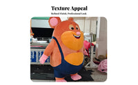 ambulatory Hamster Costume Inflatable Design character costume Outfit Full torso Coverage