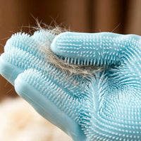 Pet Bathing Gloves Scrubbing Pet Care Tool Massage