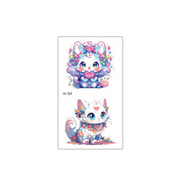 Luminous Skin Decal Sticker, Cute Creature Cat Dog, Navy, EDM, Random Pattern