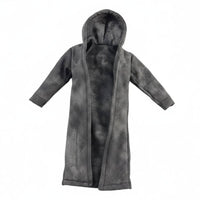 1/12 Scale Hooded Coat Handmade Miniature Posable Windbreaker for Toy Collection
