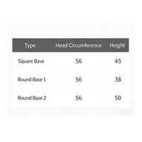 Hat Display Head Polished Finish Mannequin Head Lightweight for Retailers