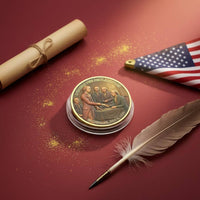 American Independence Commemorative Coin Polished Finish for History Buffs