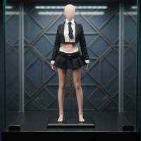 1/6 Suit Skirt Set Cloth Material 1/6 Blazer and Skirt Set Realistic Look