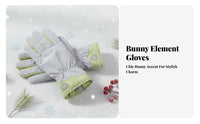 Windproof Touchscreen Gloves Water-Resistant women's Fleece Lined Gloves Winter Apparel Non-Slip Grip Elastic Cuff for Cyclists