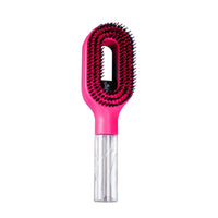 Spray Hair Comb Dense Bristles Detachable Bottle Comb Transparent Handle