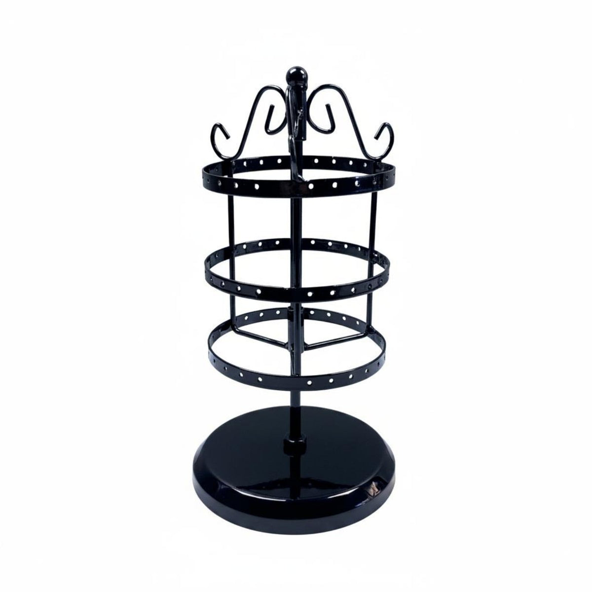 Rotating Earring Stand Detachable Multi-Tier Jewelry Stand Space Saving