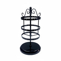 Rotating Earring Stand Detachable Multi-Tier Jewelry Stand Space Saving
