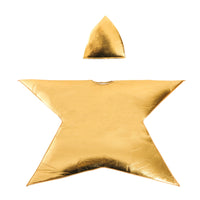 Star Costume Pull-on Style Shiny Star Outfit Finished Edges for Party Dress-Up