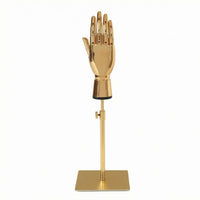 Adjustable Hand Mannequin Stand Straight Post Hand-Shaped Display Stand