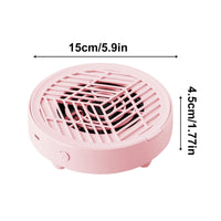 Mini Nail Dust Extractor Strong Suction Manicure Dust Vacuum Low Noise