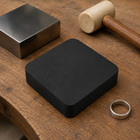 Circular Hammering Block Shock-Absorbing Bench Anvil Pad Long-Lasting