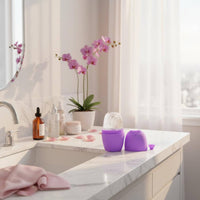 Cooling Ice Face Roller Easy to Use Facial Ice Roller Custom Fillable Formula for Home Spa, Before Makeup