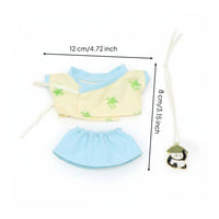 10cm Doll Clothes Set Exquisite Details Traditional Chinese Attire Doll Outfit
