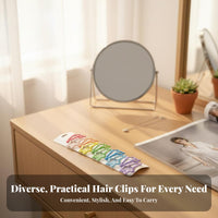 Updo Hair Fastener Dopamine Hues Jaw Fastener Acrylic Hair Clamp Versatile Styling Barrette Elegant Design for Women