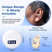 2 Pieces Rechargeable User-Friendly for Seniors